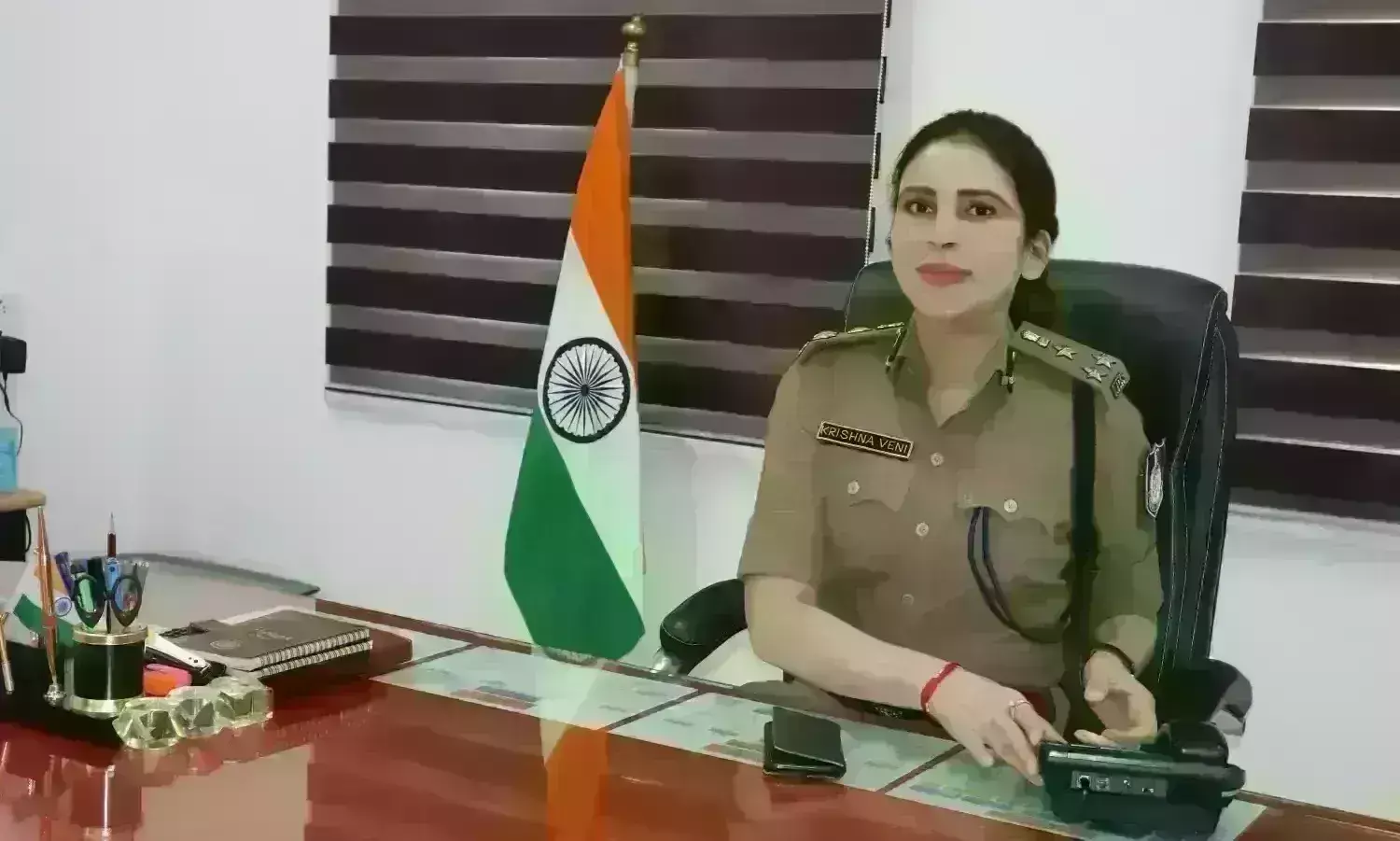 आचार संहिता हटते ही पुलिस प्रशासन में फेरबदल, कृष्णावेणी देसावतु को मिला DIG SAF का अतिरिक्त प्रभार