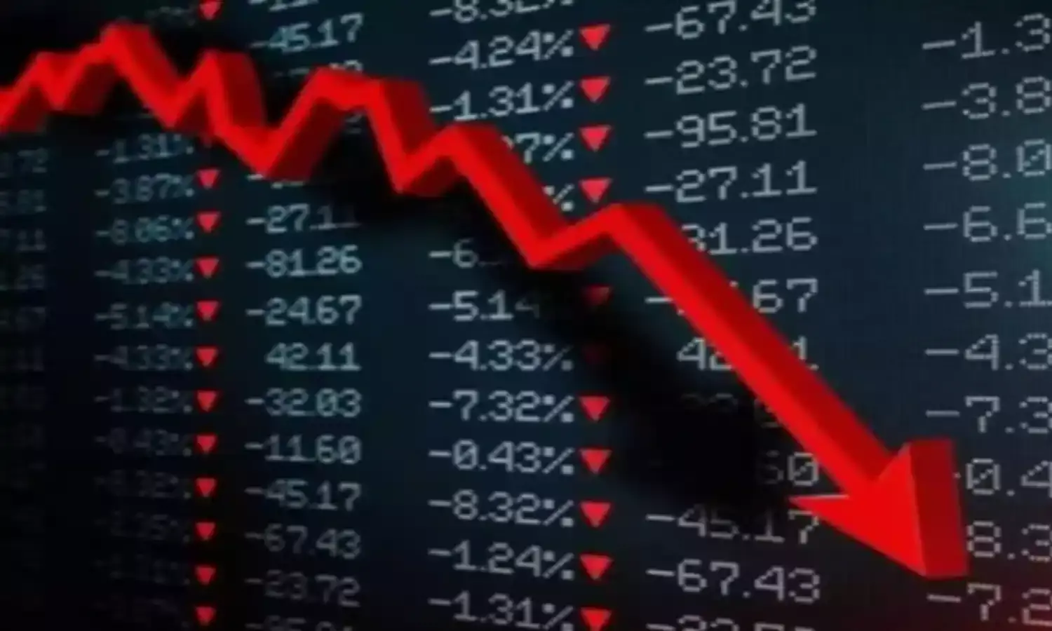 घरेलू शेयर बाजार की तेजी पर लगा ब्रेक, सेंसेक्स-निफ्टी लाल निशान में लुढ़के