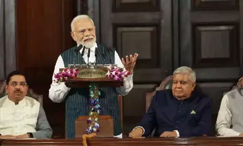 संसदीय दल की बैठक में प्रधानमंत्री मोदी का महामंत्र, कहा- विकसित भारत संकल्प यात्रा पर जाएं सभी सांसद