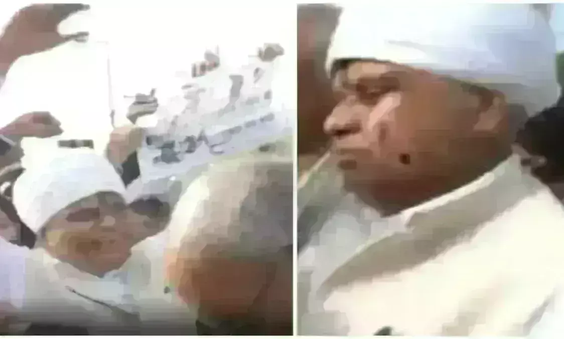 राजधानी भोपाल में हुआ पॉलिटिकल ड्रामा, कांग्रेस विधायक फूल सिंह बरैया ने चेहरे पर काला टीका लगाया