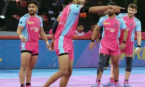 जयपुर पिंक पैंथर्स और बंगाल वॉरियर्स ने पीकेएल सीजन-10 का पहला टाई खेला