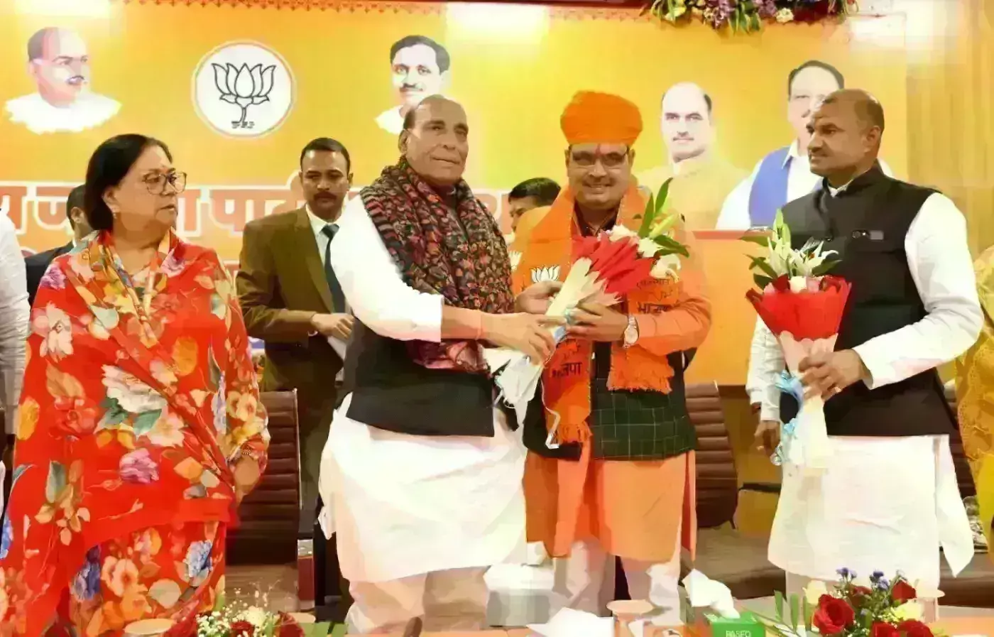 राजस्थान के मुख्यमंत्री का प्रोफाइल : चार बार भाजपा के प्रदेश महामंत्री रहे भजन लाल शर्मा