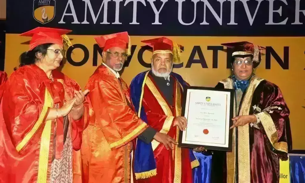 धानुका समूह के लिए गर्व का क्षण, एमिटी यूनिवर्सिटी ने चेयरमैन आर अग्रवाल को डॉक्टरेट मानद उपाधि से किया सम्मानित