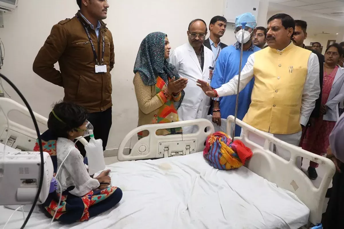 मप्रः मुख्यमंत्री डॉ. यादव ने किया हमीदिया अस्पताल का औचक निरीक्षण