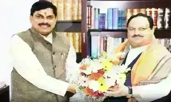 Jp nadda and dr mohan yadav