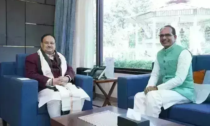 Jp nadda and shivraj singh