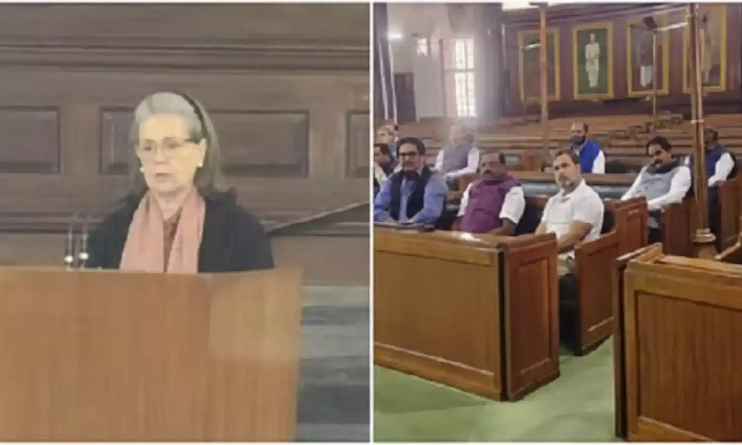 सोनिया गांधी सांसदों के निलंबन पर बरसीं, कहा- इतिहास बदलने की साजिश