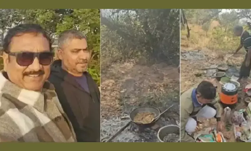 सतपुड़ा टाइगर रिजर्व में पूर्व वन मंत्री की चिकन पार्टी की जांच शुरू