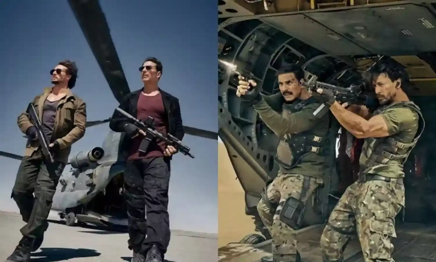 उमंग 2023 में बड़े मियां छोटे मियां के सितारे अक्षय कुमार और टाइगर श्रॉफ ने स्टाइलिश अंदाज में की एंट्री