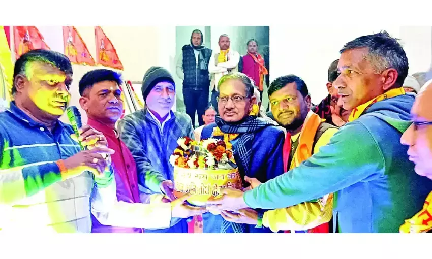 रामजी का कार्य करने का सौभाग्य हर मनुष्य को नहीं मिलता -अरूण पांचजन्य