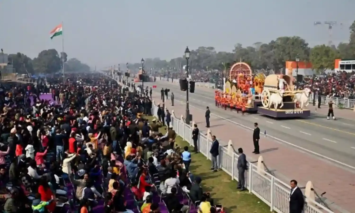 झांकी से उपजा विवाद