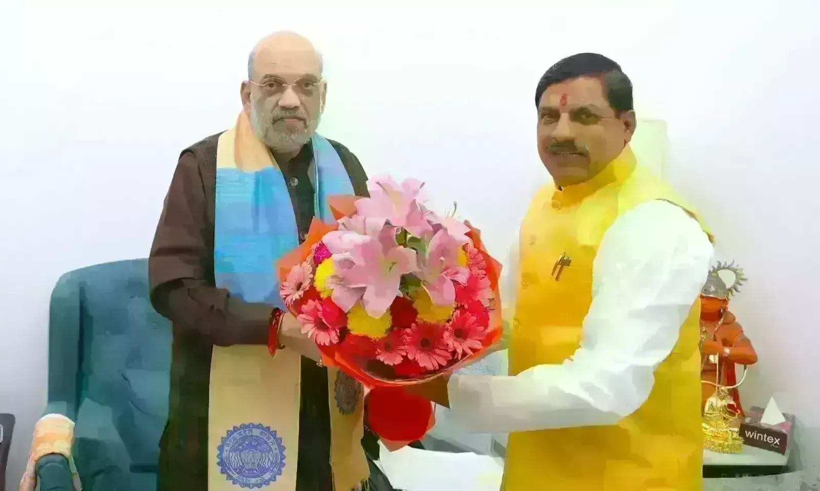 Amit Shah and Dr Mohan Yadav