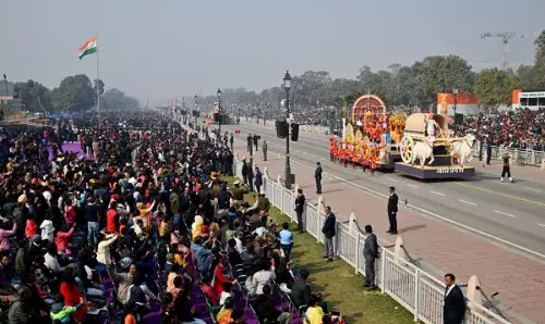 झांकी से उपजा विवाद