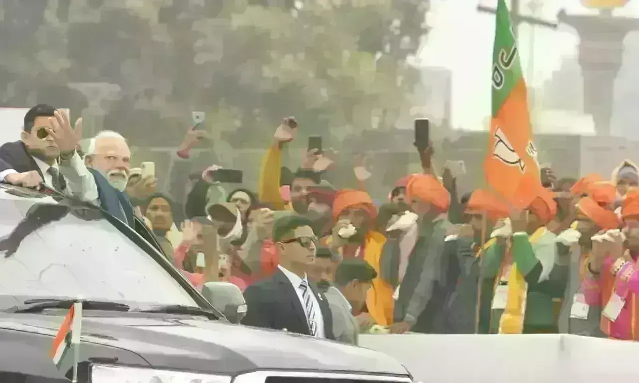 pm modi Road show