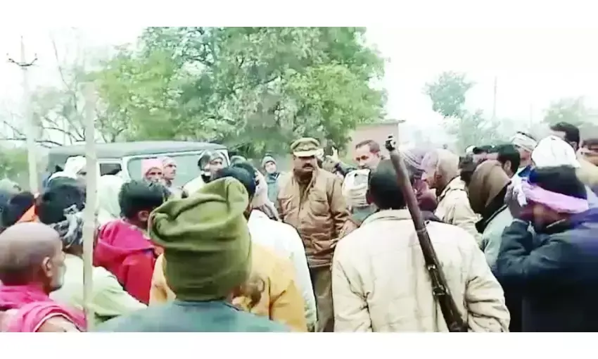 झांसी में शिकारी तेंदुए का आतंक, पूरे दिन चली खोजबीन