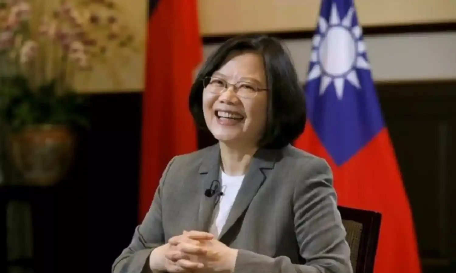 चीन से शांतिपूर्ण सह-अस्तित्व की तलाश ताइवान की राष्ट्रपति त्साई इंग-वेन ने करने का आग्रह किया