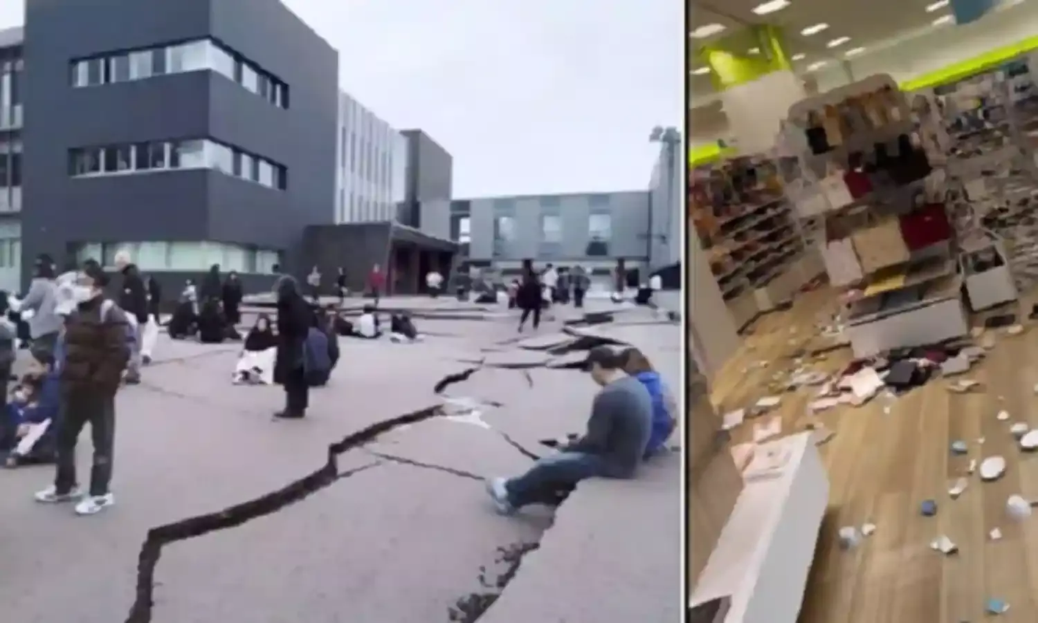 जापान में भूकंप के बाद जारी सुनामी की चेतावनी का स्तर घटाया गया