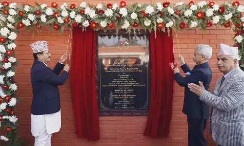 नेपाल: भारतीय विदेश मंत्री जयशंकर ने विद्यालय भवनों व हेल्थ पोस्ट का किया उद्घाटन