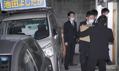 जापान में राजनीतिक चंदा घोटाले में निचले सदन के सदस्य योशिताका इकेदा गिरफ्तार