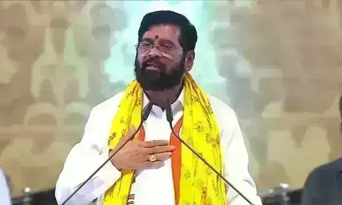 एकनाथ शिंदे का बड़ा बयान, कहा - बालासाहेब आज जिंदा होते तो राम मंदिर बनाने और 370 हटाने के लिए पीएम मोदी की पीठ थपथपाते