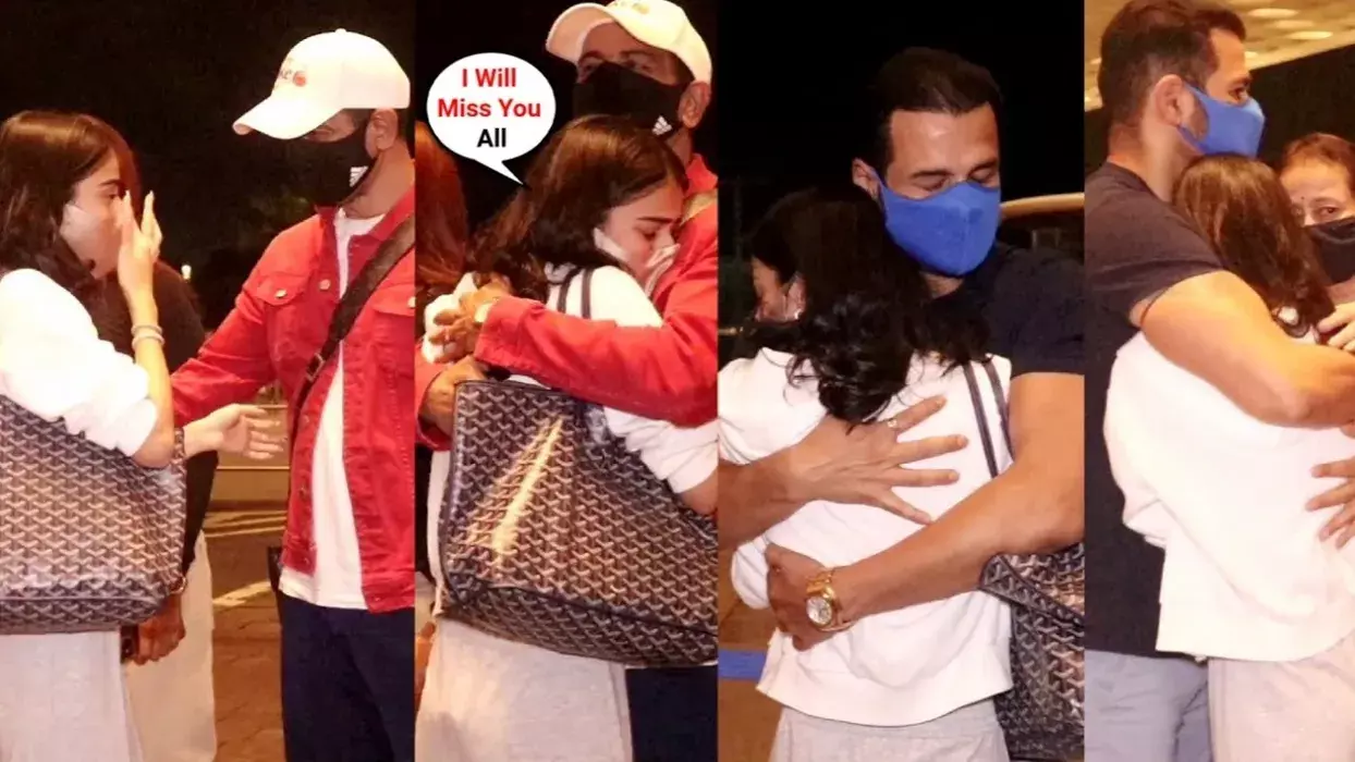 बेटी को एयरपोर्ट छोड़ने आए रोनित रॉय हुए इमोशनल