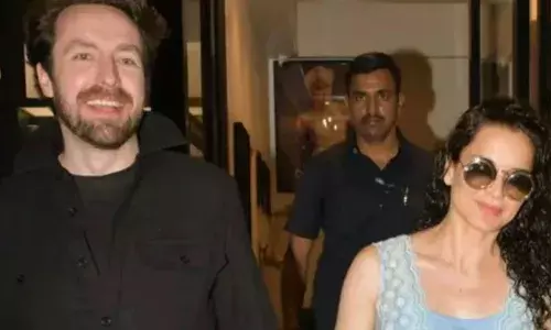 मिस्ट्री मैन के साथ नजर आईं कंगना रनौत