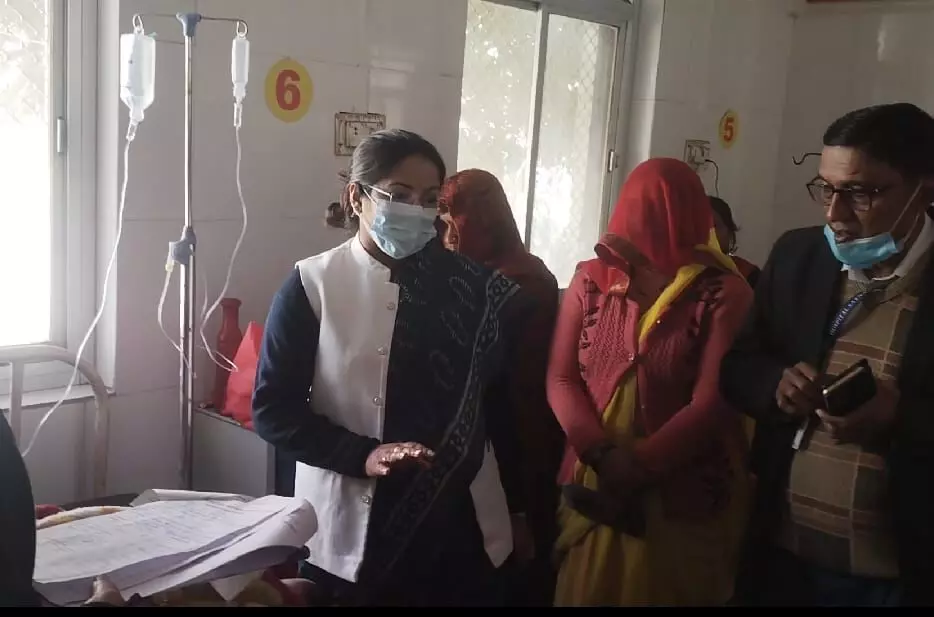 राज्यमंत्री के पास आया फोन और ठनका माथा, सीधे पहुंची जिला अस्पताल