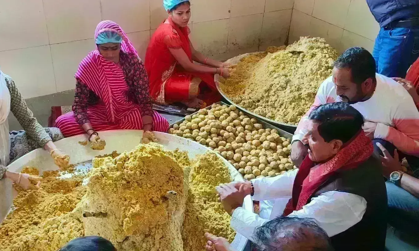 मुख्यमंत्री डॉ यादव ने रामलला के लिए बनाए लड्डू, अयोध्या भेजे जाएंगे