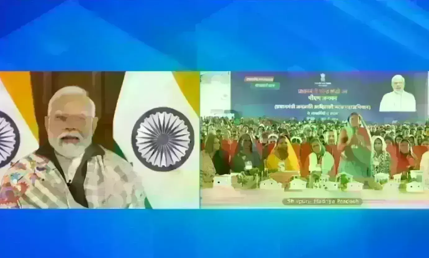 शिवपुरी की आदिवासी महिलाओं से प्रभावित हुए प्रधानमंत्री, कहा - अब ललिता-विद्या को पूरा देश बुलाएगा