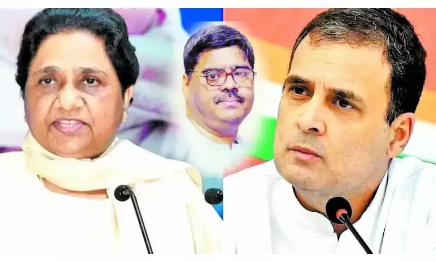 राहुल गांधी की यात्रा की हवा निकाल दी मायावती ने
