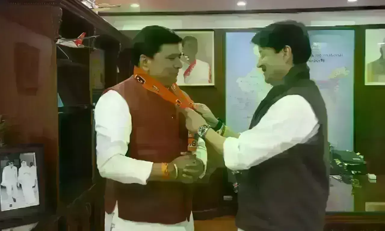 मुरैना में कांग्रेस को बड़ा झटका, पूर्व विधायक राकेश मावई भाजपा में शामिल मुरैना में कांग्रेस को बड़ा झटका, पूर्व विधायक राकेश मावई भाजपा में शामिल