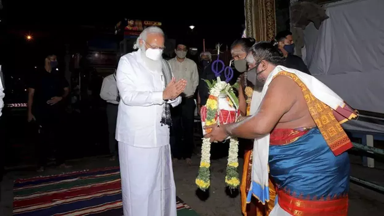 प्रधानमंत्री मोदी आज तमिलनाडु के धनुषकोडी और अरचिल मुनाई में, धनुर्धारी भगवान राम की पूजा करेंगे