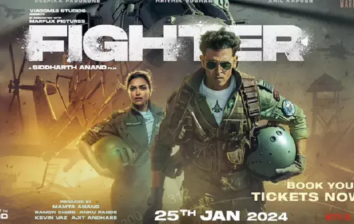 रिलीज से सिर्फ तीन दिन पहले फिल्म फाइटर का नया पोस्टर जारी रिलीज से सिर्फ तीन दिन पहले फिल्म फाइटर का नया पोस्टर जारी