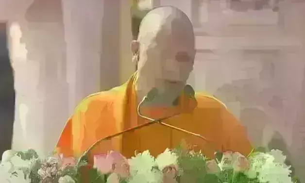 प्राण प्रतिष्ठा के बाद बोले योगी आदित्यनाथ मंदिर वहीं बना है, जहां प्राण प्रतिष्ठा का संकल्प लिया