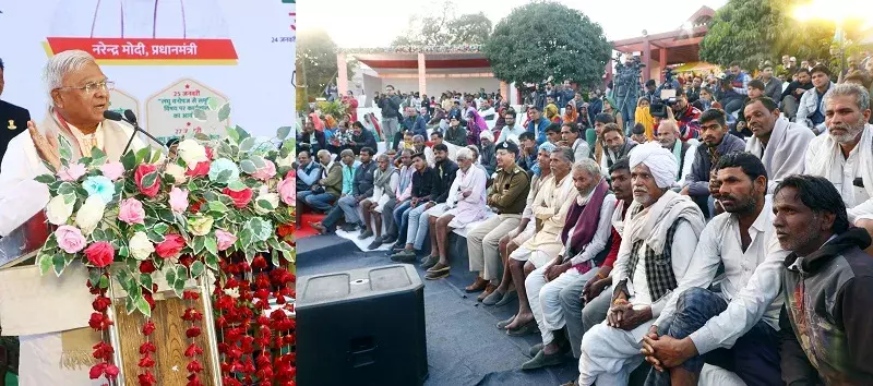 पर्यावरण संतुलन और समृद्धि के लिए लगाएं  वृक्ष: राज्यपाल पटेल