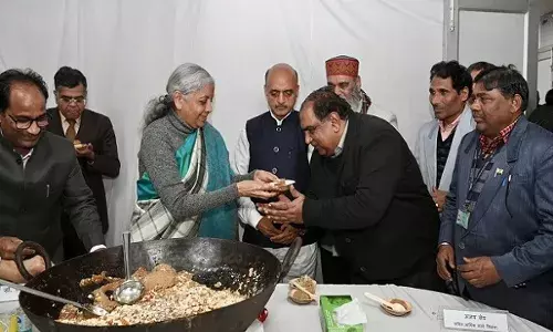 हलवा सेरेमनी के साथ शुरू हुआ अंतरिम केंद्रीय बजट 2024 की तैयारी का अंतिम चरण