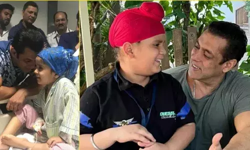 कैंसर से जंग जीतने वाले नन्हें जगनबीर से मिले सलमान खान, निभाया अपना वादा
