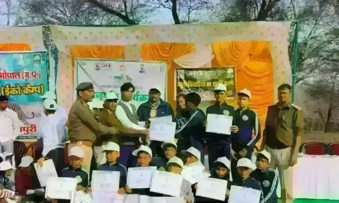 बच्चों ने जानी जल,जंगल और जानवरों की दुनिया