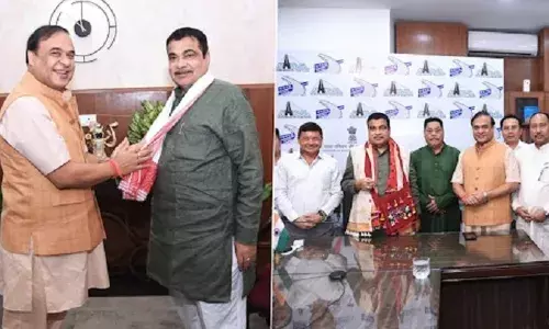 CM सरमा ने नितिन गडकरी से गुवाहाटी के इन परियोजनाओं से संबद्ध पहलुओं पर की चर्चा