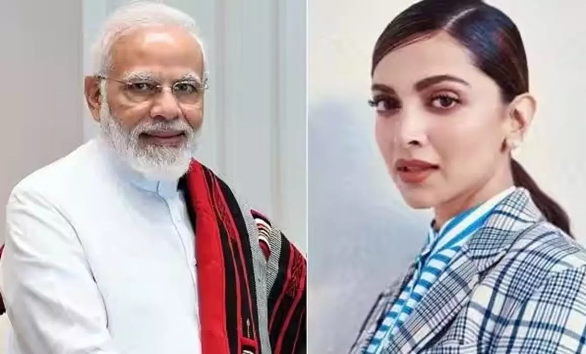 परीक्षा पे चर्चा कार्यक्रम के लिए दीपिका पादुकोण ने की प्रधानमंत्री की तारीफ परीक्षा पे चर्चा कार्यक्रम के लिए दीपिका पादुकोण ने की प्रधानमंत्री की तारीफ