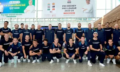 एफआईएच हॉकी प्रो लीग के लिए भुवनेश्वर पहुंची ऑस्ट्रेलियाई पुरुष टीम