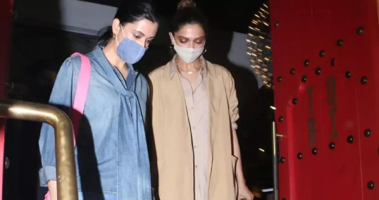 दीपिका पादुकोण ने बहन अनीशा के साथ शेयर की एयरपोर्ट फैशन