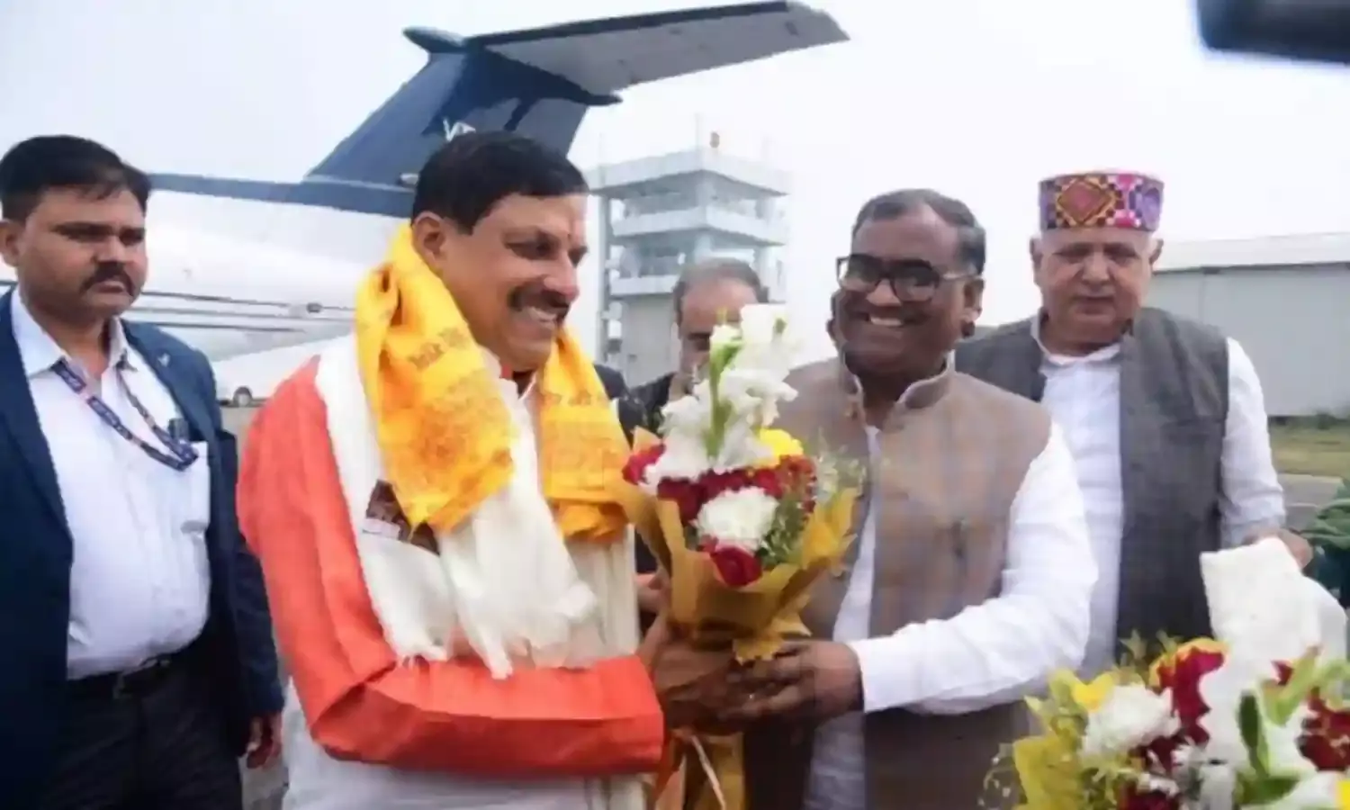 मध्‍यप्रदेश के सीएम मोहन यादव पहुंचे आजमगढ़, चुनाव समिति की बैठक को करेंगे संबोधित