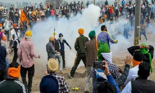 शंभू बार्डर पर जीआरपी के एसआई की आंसू गैस से मौत