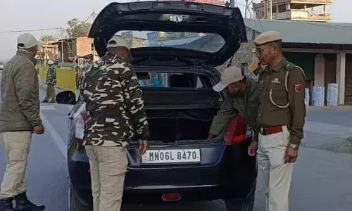 मणिपुर पुलिस ने 224 लोगों को हिरासत में लिया