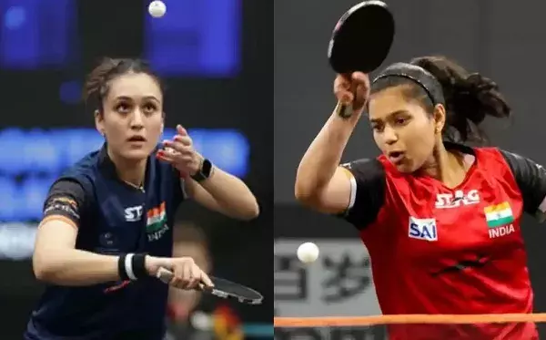 विश्व टेबल टेनिस चैंपियनशिप: भारतीय महिला टीम ने उज्बेकिस्तान को 3-0 से हराया विश्व टेबल टेनिस चैंपियनशिप: भारतीय महिला टीम ने उज्बेकिस्तान को 3-0 से हराया