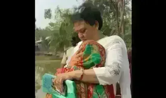 पश्चिम बंगाल : संदेशखाली पहुंची राष्ट्रीय महिला आयोग की टीम, अध्यक्ष ने पीड़ित महिलाओं का सुना दर्द