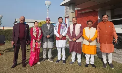 उत्तराखंड : सीएम धामी कैबिनेट सहयोगियों  के साथ अयोध्या रवाना, बोले-दर्शन से पहले ही मन प्रफुल्लित