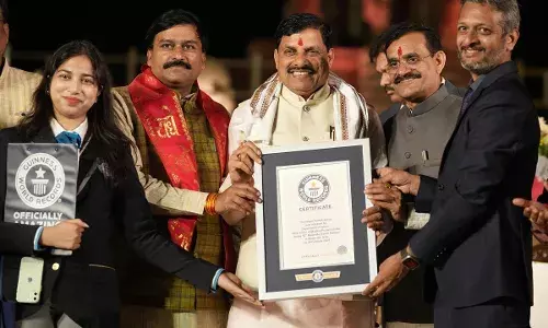 खजुराहो नृत्य समारोहः राग बसंत की लय पर बना गिनीज वर्ल्ड रिकॉर्ड