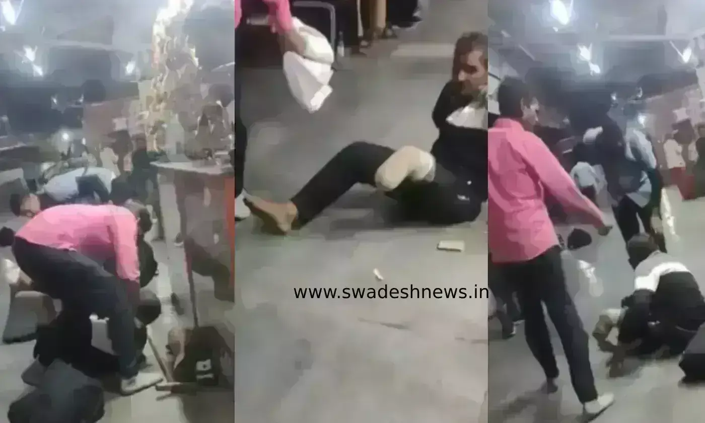 Gwalior : रेलवे स्टेशन पर शराब के नशे में धुत्त वेंडर ने दिव्यांग के साथ की मारपीट